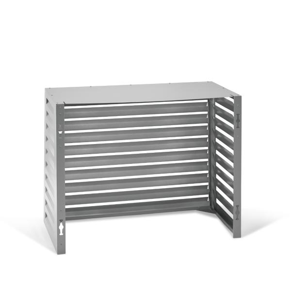 Evolar Climatisation & Pompe à chaleur Boîtier léger anthracite aluminium M, 800x1100x550 MM