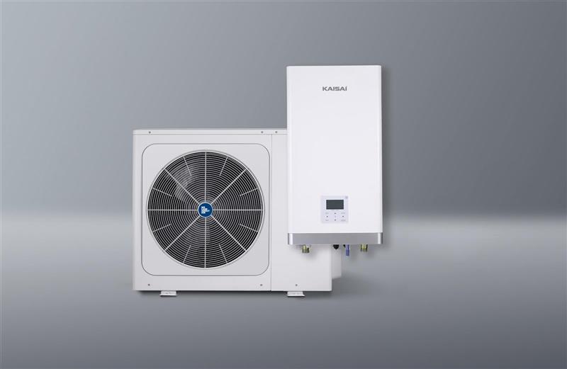 Pompe à chaleur air-eau split KAISAI Arctic 10kW(KHA+KMK) KHA-10RY1/KMK100RY3 R32, A+++