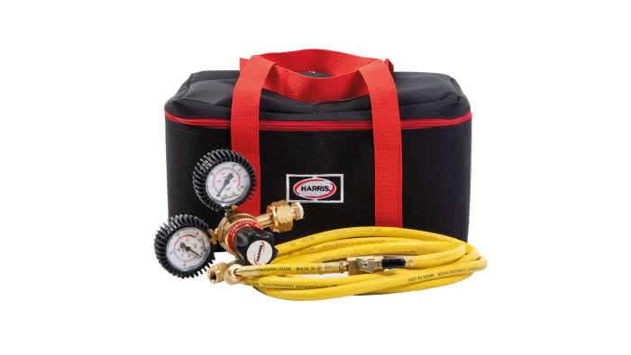 Regulador de presión Harris HVAC601FG para gas de conformación 95/5 0...30 bar, máx. 41 bar