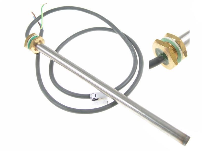 Värmeelement för förångare, 2x920 W, 230 V, 2x d=8,5 mm, L=1750/1810 mm