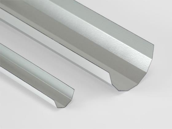 Canaleta de soporte 20 x 2 m - galvanizada.