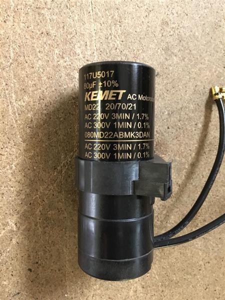Condensateur de démarrage Danfoss 117U5015, HST, 80°F, 50 Hz