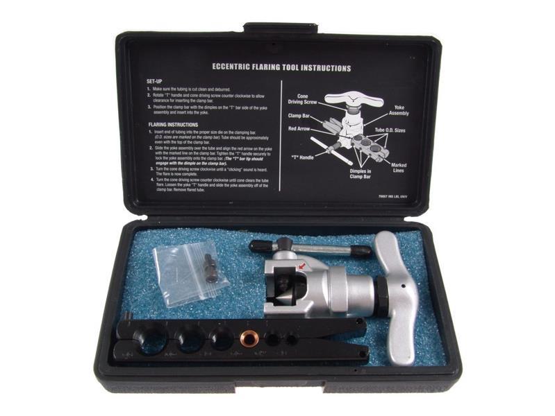 Flaring tool 3/16"1/4"3/8"1/2"5/8"3/4" eccentric without case