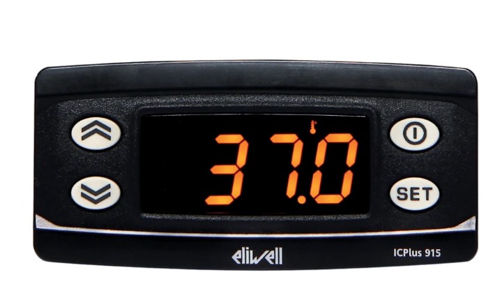 Controlador de refrigeración ELIWELL IC915 ICP22JI450000, dimensión de instalación 71x29mm 12/24V