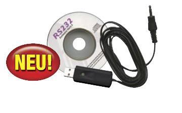Rejestrator danych CD + kabel USB dla 45-52236 Wilgotnościomierz + psychrometr