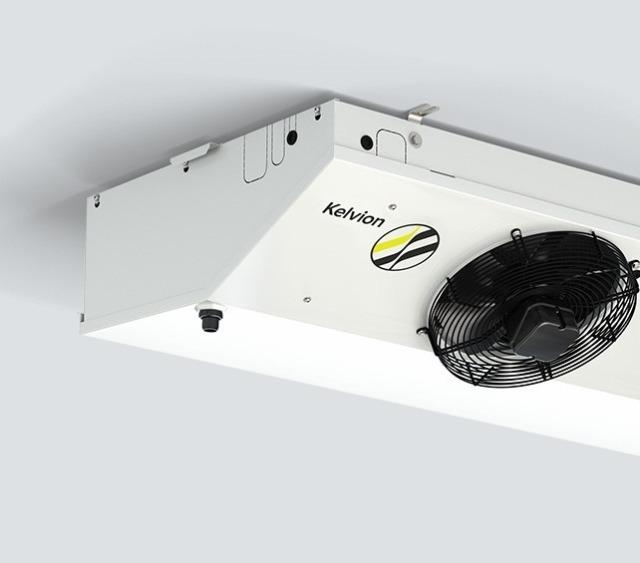 Kelvion 100742488 Raffreddatore d'aria commerciale a soffitto con riscaldatore MCK-301-6BE-HX32-1 7mm