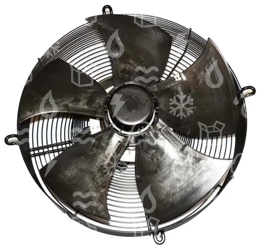 Ventilateur d'aspiration EC EBM PAPST, Diamètre = 500 mm, Puissance : 1~ 380-480 [V]