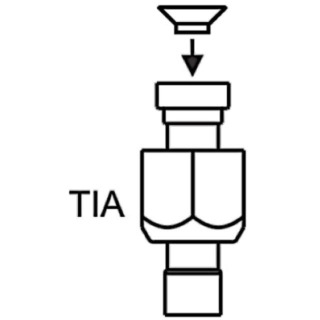 Alco TIA-038 802503 Adaptador para soldar 3/8"