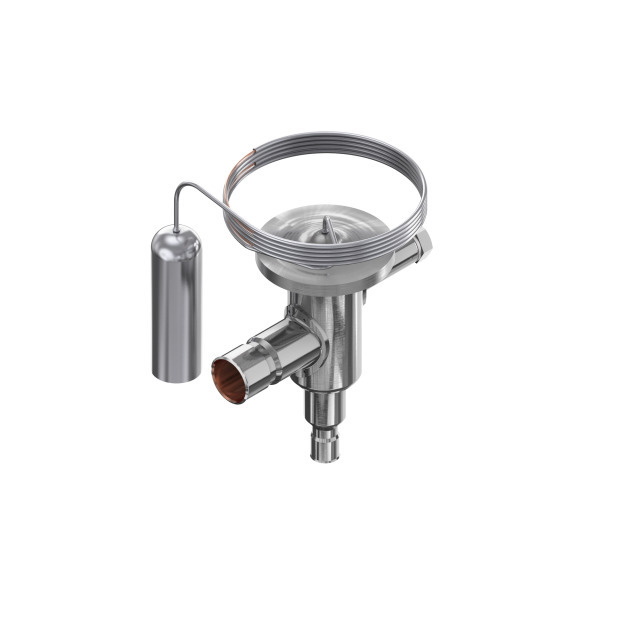 Danfoss 068U3731 TUB-1 R290 Ventilhus invändigt med fast öppning 1/4x1/2 lödning ODF