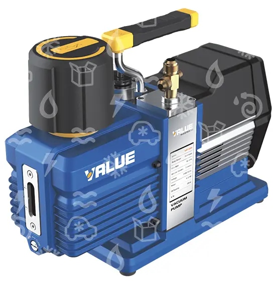 Dwustopniowa pompa próżniowa Value 420 l/min, VRP-15D, R32, R1234yF