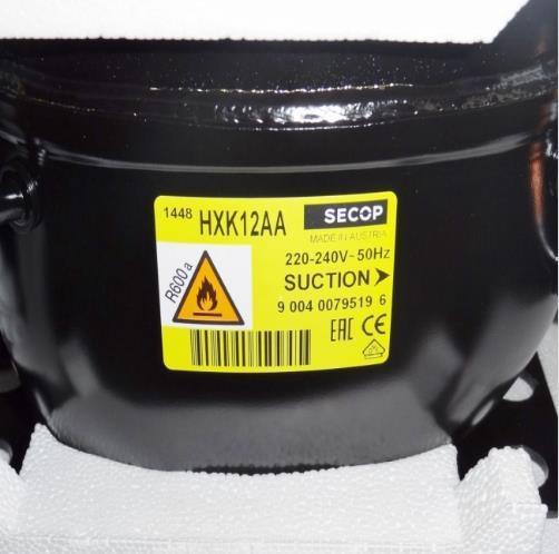 Kompressor ACC Cubigel - HXK12AA, LBP - R600a, 11,1cm3, 220-240V