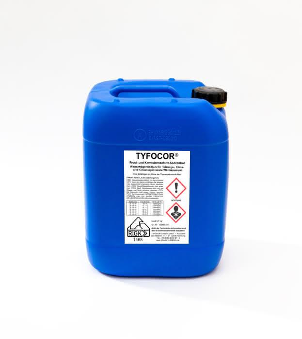 TYFOCOR Antifreeze and anti-corrosion agent Antifrogen Contents approx. 20.4 litres, 23kg canister - Price per kg