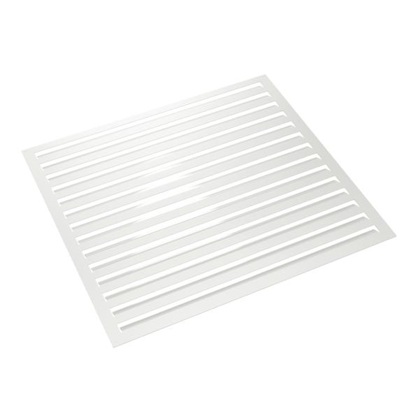 Evolar panneau arrière alu blanc L, 1100x1200 MM