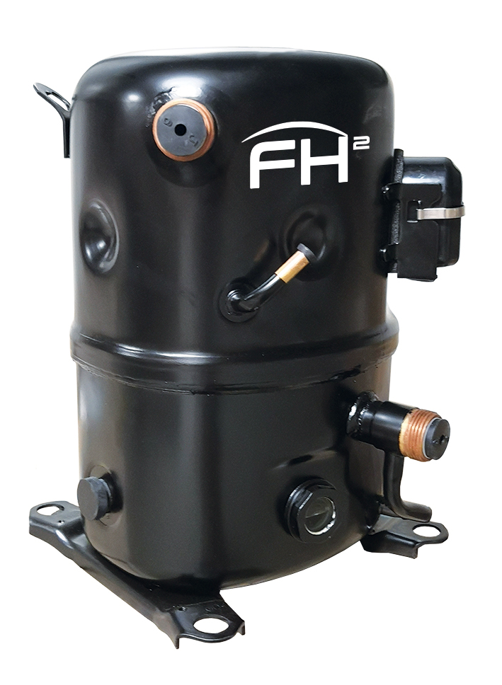 Compresor Tecumseh FH4532Z-XG, HBP - R452A, R404A, R448A, R449A, 400V/3F/50Hz, Rotalock
