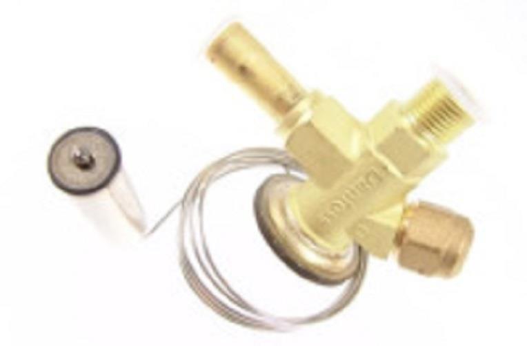 Thermostatic expansion valve complete DANFOSS - TS2, R404A/R507, MOP 15°C, without orifice, solder version