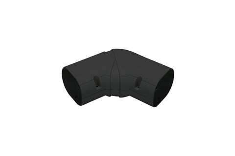 Inoac Arc ajustable - 45°-90° NX-100BK CLEAN DUCT 100
