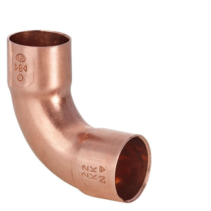 Conex Bänninger S.5000 5002A Codo 90° 12mm i/i cobre