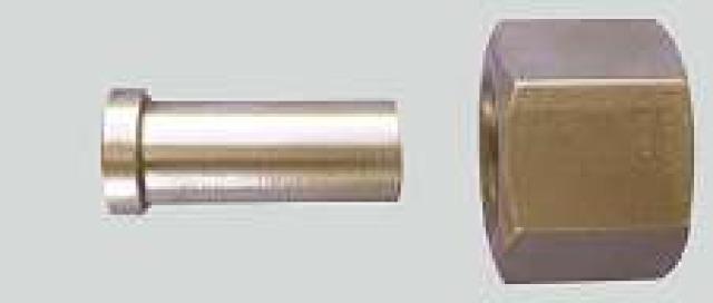 Refco EURO-04-M 9884852 Brida EURO latón 1/4 "SAE X 6mm