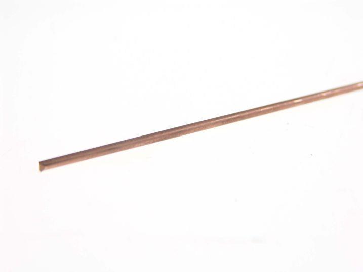 Phosphorus plumb bob - blank L-Cu P7, d = 2.0 mm, L = 500 mm