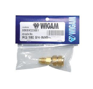 Adapter connections 1/4SAE M x5/16 F ball valve WIGAM RG180/5-4 for LEAK-STOP-HVAC