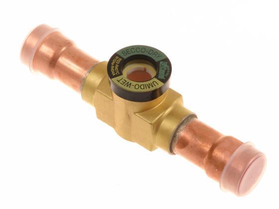 Sight glass Castel 3940/5, 16 mm ODS (5/8"), solder connections