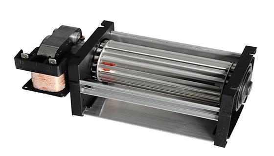 Ventilatore a flusso incrociato, 180x45 mm, 22W, motore sinistro