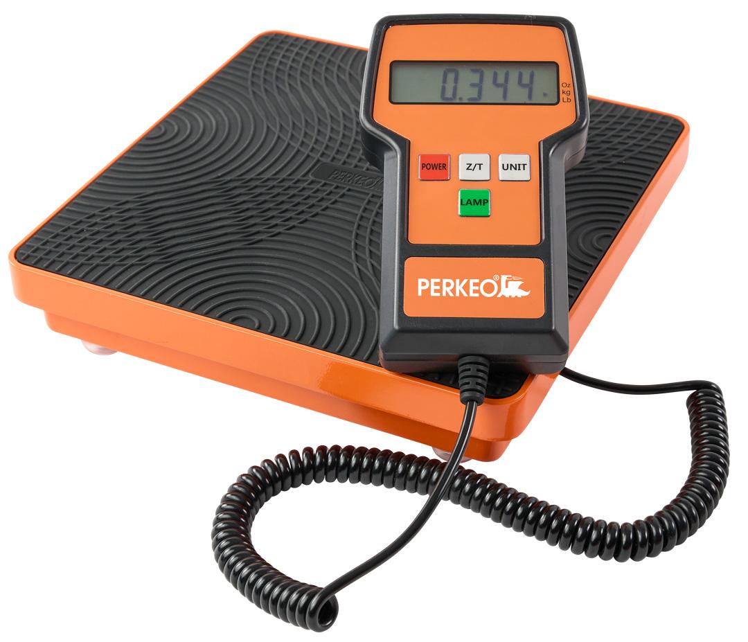 PERKEO DW 50 digitale precisieweegschaal tot 50 kg in kunststof koffer incl. batterij