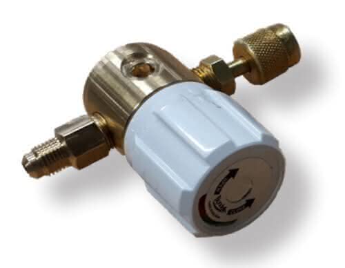 Válvula de cierre Blondelle AC0107-R744 para mangueras de CO2 1/4" SAE