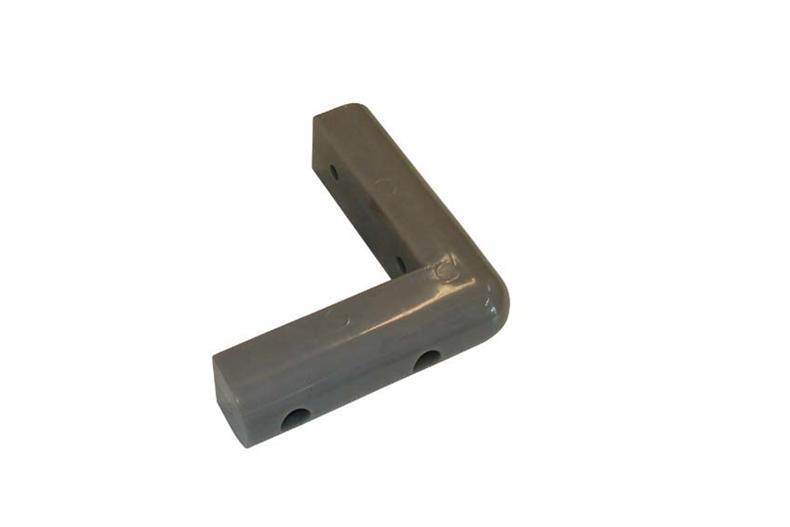 Pare-chocs angulaire 90° gris