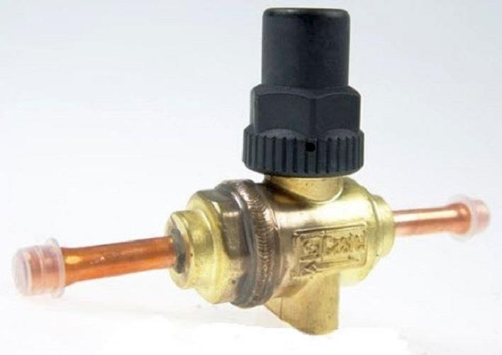Válvula de bola Castel, 1/4" ODS, soldar 6570/2, Kv 0,8 m3/h (ex. 6590/2)