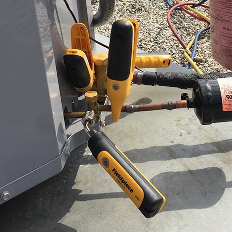 Job Link® systeem vul- en luchttestkit JL3KH6INT VELDPIECE