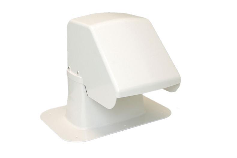 Roof duct 125x250 - 1 plastic outlet