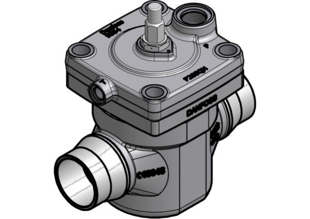 Danfoss ICS50-1 027H5023 Afsluiterhuis 2-1/8" 54 mm soldeer SD 1 Piloot