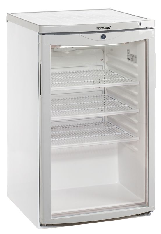 Frigorifero Nordcap con porta in vetro UKU 145 G