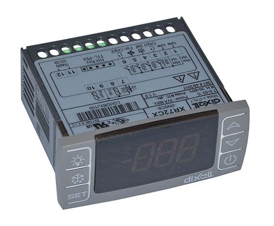 Elektronische regeleenheid Dixell / Copeland XR 72 CX-0N0C8, 12 V, 16+8 A, paneelmontage