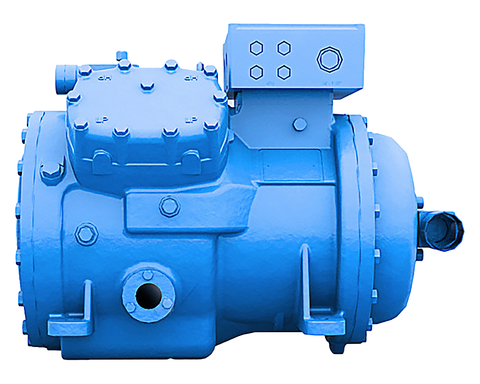 Compressor Frascold S10-52Y, LBP, R404A/R134a/R22/R407C 380-420V/3Ph/50Hz, 51.5 m3/h