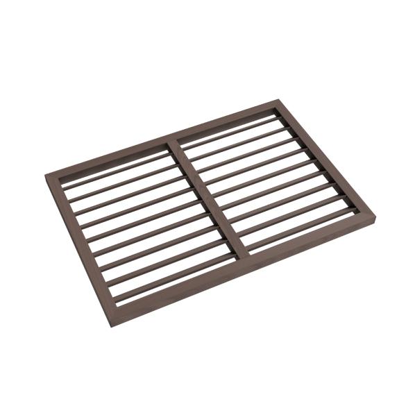 Evolar back panel WPC Walnut Grey S, 700x1000 MM