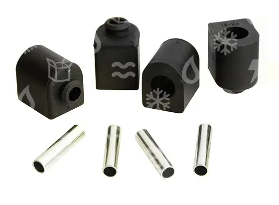 4x4 Spacer, Ölseal/Schweller, Gummiblok, FittingshTube, Metallstift