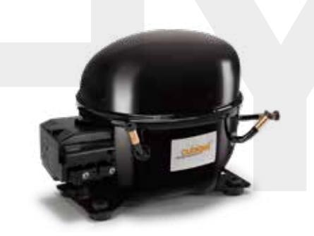 Compresseur Cubigel/HUAYI HYE131MKU, LBP - R600a, 220 -240V 50Hz