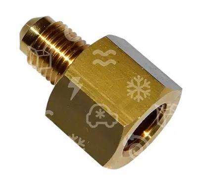 Złącze redukcyjne CASTEL 7164/2, 180°, 1/4 "SAE-G1/4 "F