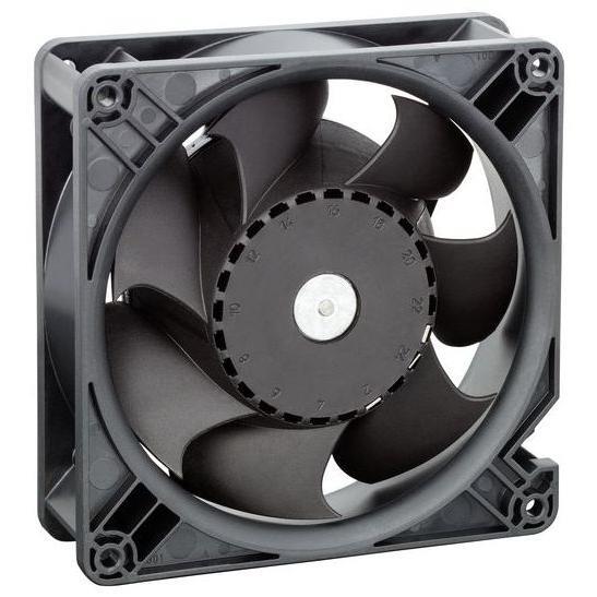 Ventilador axial EBM PAPST EBM PAPST DV5212N, L 127mm An 127mm Al 38mm 12VDC 21W