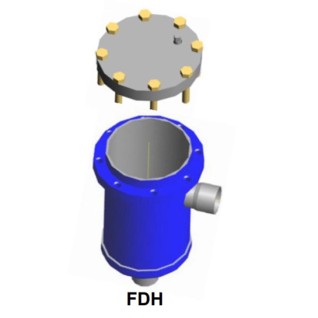 Alco FDH-487 880301 Filter drier housing 7/8" 22mm solder for 1 x block insert