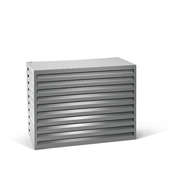 Evolar Climatisation & Pompe à chaleur Boîtier léger anthracite aluminium M, 800x1100x550 MM