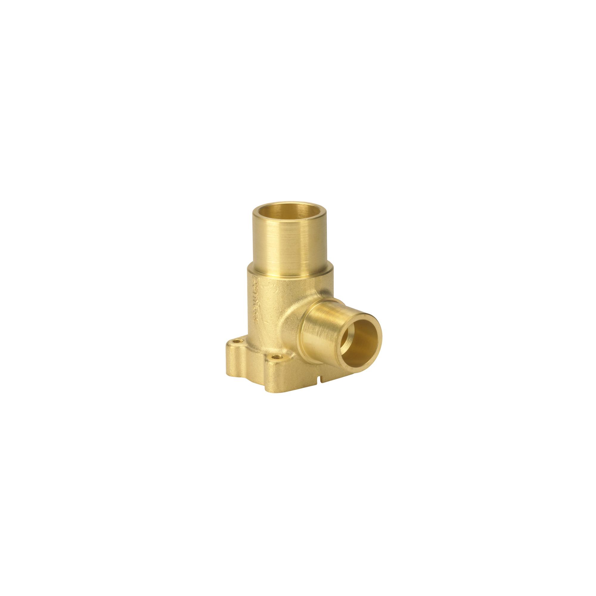 Thermostatisch expansieventiel onderste deel Danfoss TE12, hoekversie, inlaat uitlaat 22x28mm