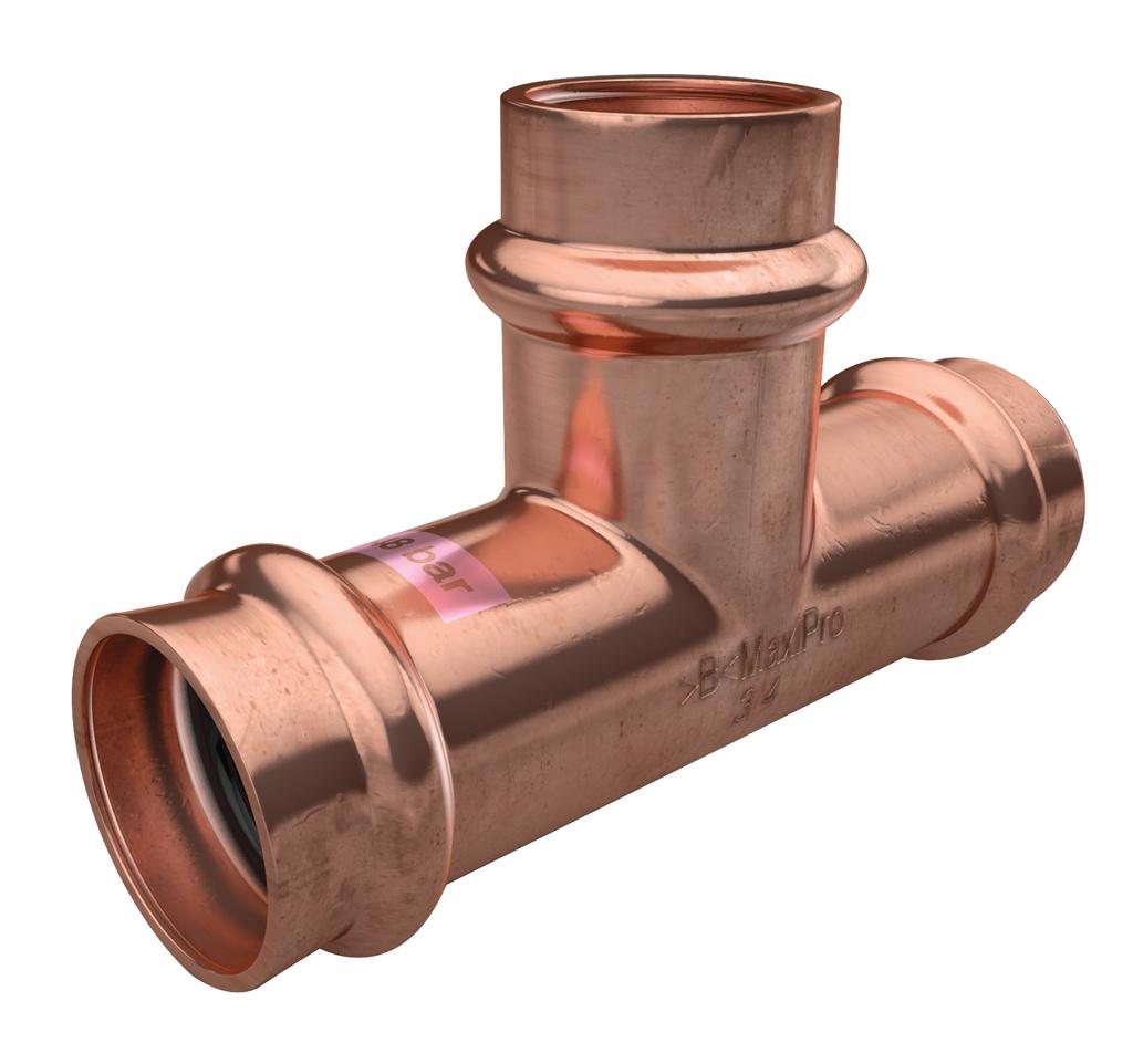 Conex MaxiPro Té 8mm MPM5T 008080801 Té cuivre à sertir métrique (UE=3p.)