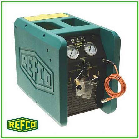 Refco zuigunit 2 zuigers ENVIRO-DUO 220/240 V 50/60Hz