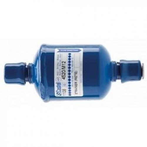 Filtro secador CASTEL 4520/4, soldadura 1/2" ODS, superficie 58 cm3, Kv = 3,4 m3/h