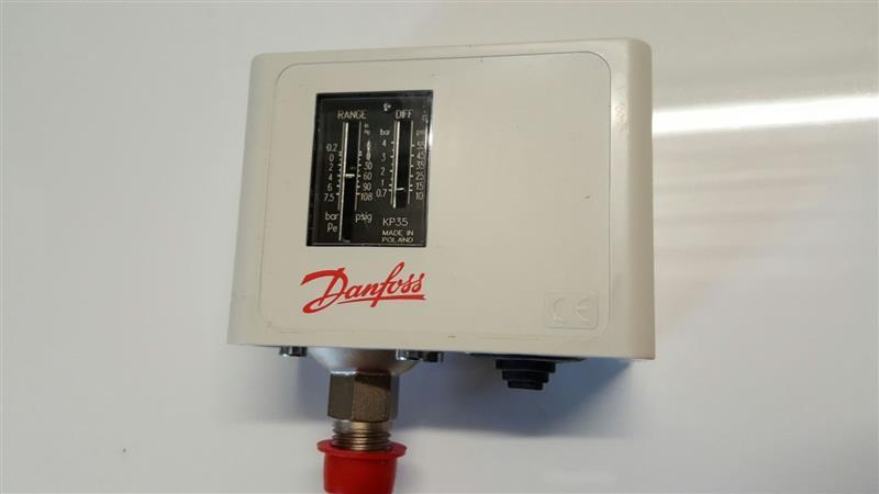 Tryckvakt Danfoss lågtryck, KP35 060-113366