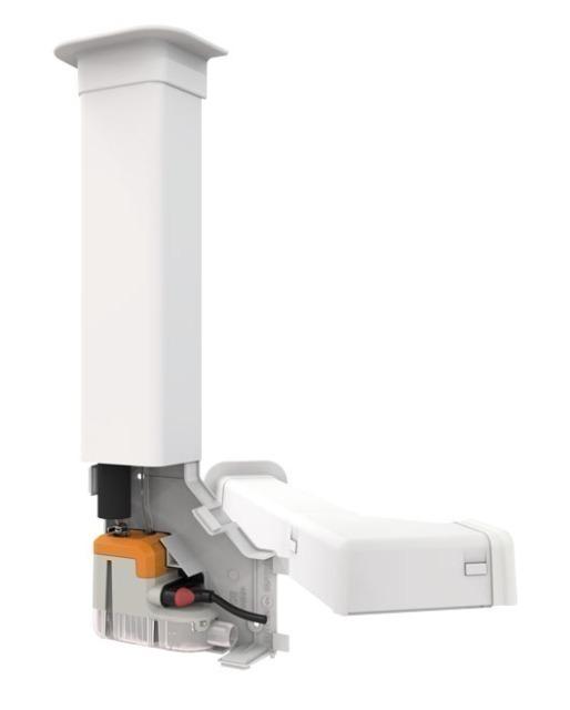 Sauermann pompka skroplin DeltaPack RAL9001 kanał 80X60mm (20/LH)22dBA kremowy biały