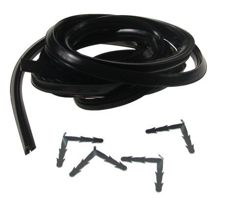 Junta de silicona universal para puerta de cocina, l = 3 m, 4 x esquinas